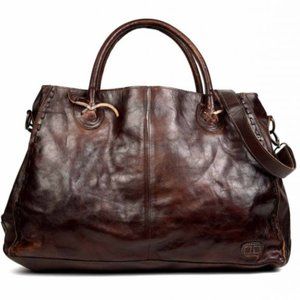FOR SALE:  Bed Stu Rockaway Teak Rustic leather bag